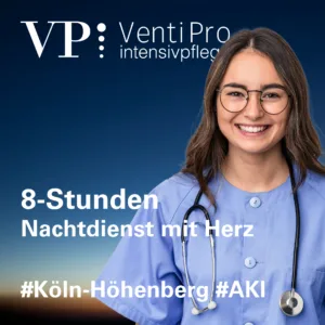 Pflegefachkraft (m/w/d) AKI – 1:1-Nachtversorgung in Köln-Höhenberg
